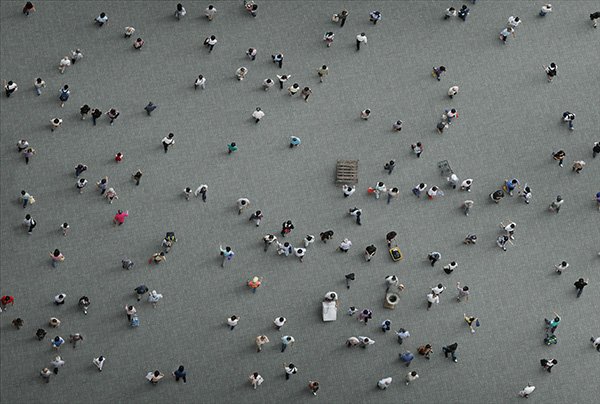 Hong Kong V, from the series, Squares. © Adam Magyar.